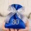 Sacchetto 30 Trentesimo Compleanno con Numero 30 Glitter