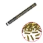 cannone sparacoriandoli 60 cm coriandoli e stelle filanti oro