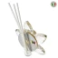 Bomboniere Nozze d\'Oro in Cristallo Profumatore fiore