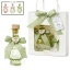 Bomboniere 2027 Bottiglie in vetro colorato trasparenti con tappo da 250 ml con fiocco e cuore personalizzabile