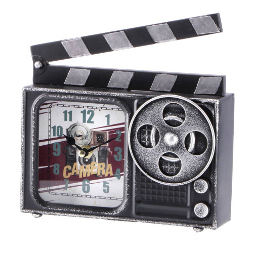 Orologio in ferro a forma di Ciack Cinematografico - idea regalo