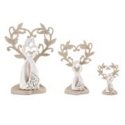 bomboniere matrimonio 2020 elegante Coppia di sposi per nozze con albero della vita