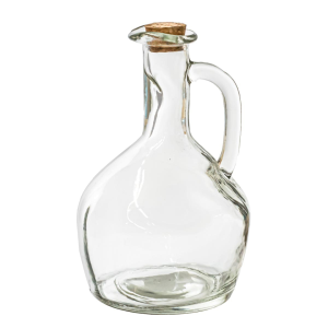 Bottiglia oliera olio economica con tappo di sughero 400 ml