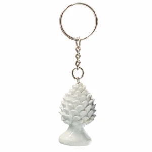 Bomboniere Originali Pigne Siciliane portachiavi Bianco