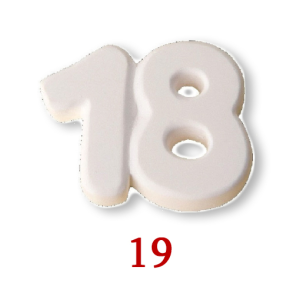 Gessetti Decorativi per Applicazione Bomboniere  19 Numero 18