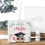 Bomboniere 2027 Laurea Gufetto Profumatore a LED Personalizzabile