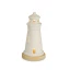 Bomboniera Faro in ceramica a LED Idea Tema Mare