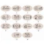 Bomboniere Set antipastiera 4 cuori personalizzabile