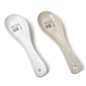 Bomboniere Originali 2026 Poggiamestolo in ceramica con decori