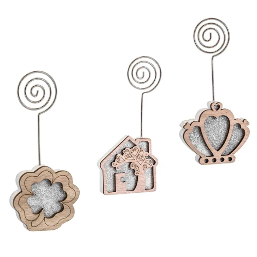 Bomboniere e Segnaposto clip in legno in offerta