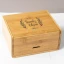Regalo tema vino set vino 7 accessori con scatola bamboo personalizzabile