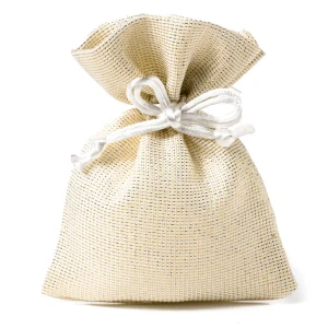 Bomboniere 2026 Sacchettini Portaconfetti Oro con effetto satinato