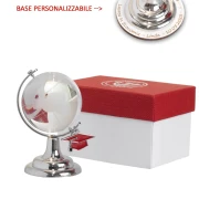 Bomboniera Laurea 2025 mappamondo personalizzabile