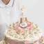 Torta Bomboniere femmina con ballerina da 35 fette