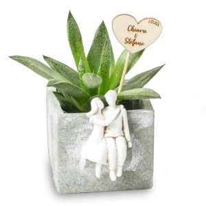 Bomboniere 2026 Linea Promessa Vaso Grande Coppia