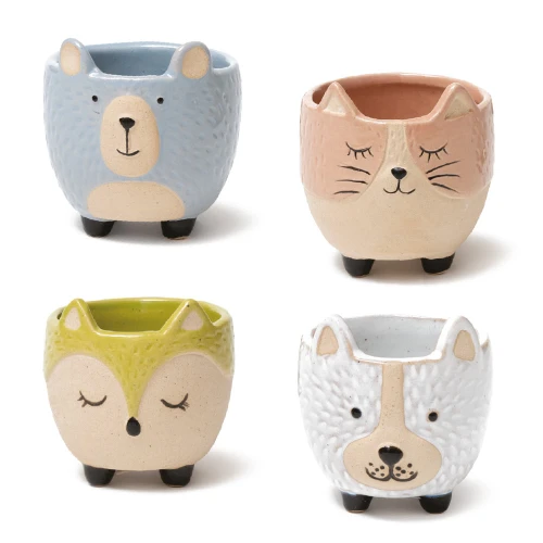 Bomboniere 2026 Vaso Portapiantina con animali