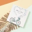 Partecipazione Matrimonio Originale con bicicletta e cuori Verde - Sesia