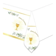 Tovaglia in plastica 140x270 cm per comunione