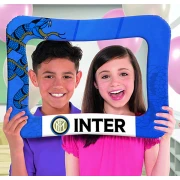 palloncino per foto photo booth festa tema Inter