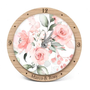 Bomboniere Tema Rose Orologio Personalizzato