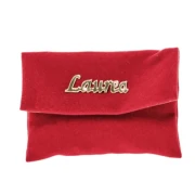 Ultimi 33 pezzi - Sacchettino Velluto Rosso Laurea