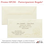 Partecipazione - Promo Sposi 2019