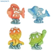 Ultimi 30 pezzi bomboniere tema mare pesci assortiti calamita