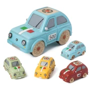 Bomboniera Comunione auto fiat 500 colorate