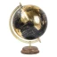 Mappamondo vintage oro e nero idea regalo 2025