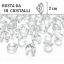 busta 10 cristalli grandi per decorazione