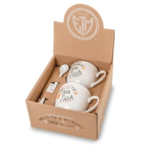 Bomboniere 2026 Linea Fantasie Set di tazzine da tè con frasi