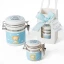 ⚡ OFFERTISSIMA Bomboniere Battesimo e Nascita 2027 Linea Baby Box Barattolino Orsetto Celeste con frase