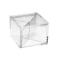 scatoline portaconfetti con divisorio 4 scomparti plexiglass trasparente