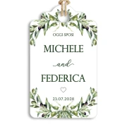 Tag Tema Ulivo Personalizzabile