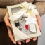 Bomboniere Linea Kiss 2027 Set vino con coppia cuore utile