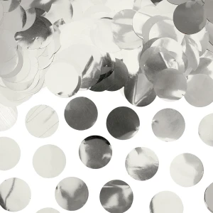 Coriandoli Decorazioni per tavolo colore argento 