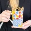 Bomboniere maioliche tazza MUG con CORONA e Shopper