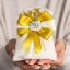 Bomboniere 2025 Sacchettini Portaconfetti Nozze d\'Oro con fiocco e placca 50