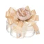 Scatole in Plexiglass decorate a mano con fiori e nastri
