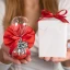 Ciondoli Laurea in Economia maschio e femmina in argento per bomboniere idea originale