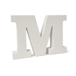 Ultimi 28 pezzi - Lettera M in Legno