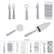 Bomboniere utensili da cucina apribottiglie tagliapizza paletta ecc