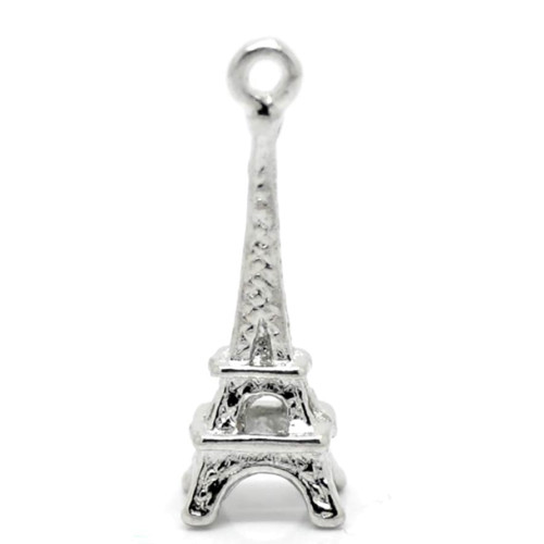 Ciondolo Bomboniere tema viaggio Torre Eiffel