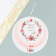 Partecipazioni Matrimonio Originali Rosa - Serchio