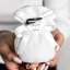 Bomboniere 2027 Sacchettini Portaconfetti con CONFEZIONE Nozze di Diamante brillanti con applicazione incisa