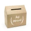 Scatola per biglietti e Buste matrimonio rustica Just Married