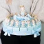 Torta Bomboniere Battesimo Bimbo 24 Fette Principe con ranocchio