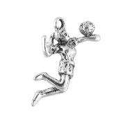 Ciondolo Pallavolo Bomboniere Sport Pallavolista metallo