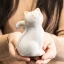 Bomboniere 2027 Statuina Gatto in ceramica