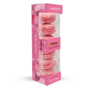 Macarons Artigianali - confezione da 6 pezzi-Lampone (Fucsia scuro)